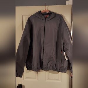 Ozark Trail Men's Grey Windbreaker 3xl